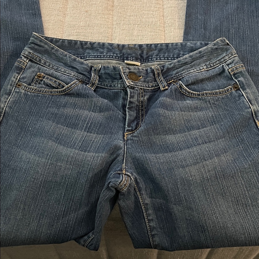 MICHAEL Michael Kors Dark Blue Straight Leg Jeans